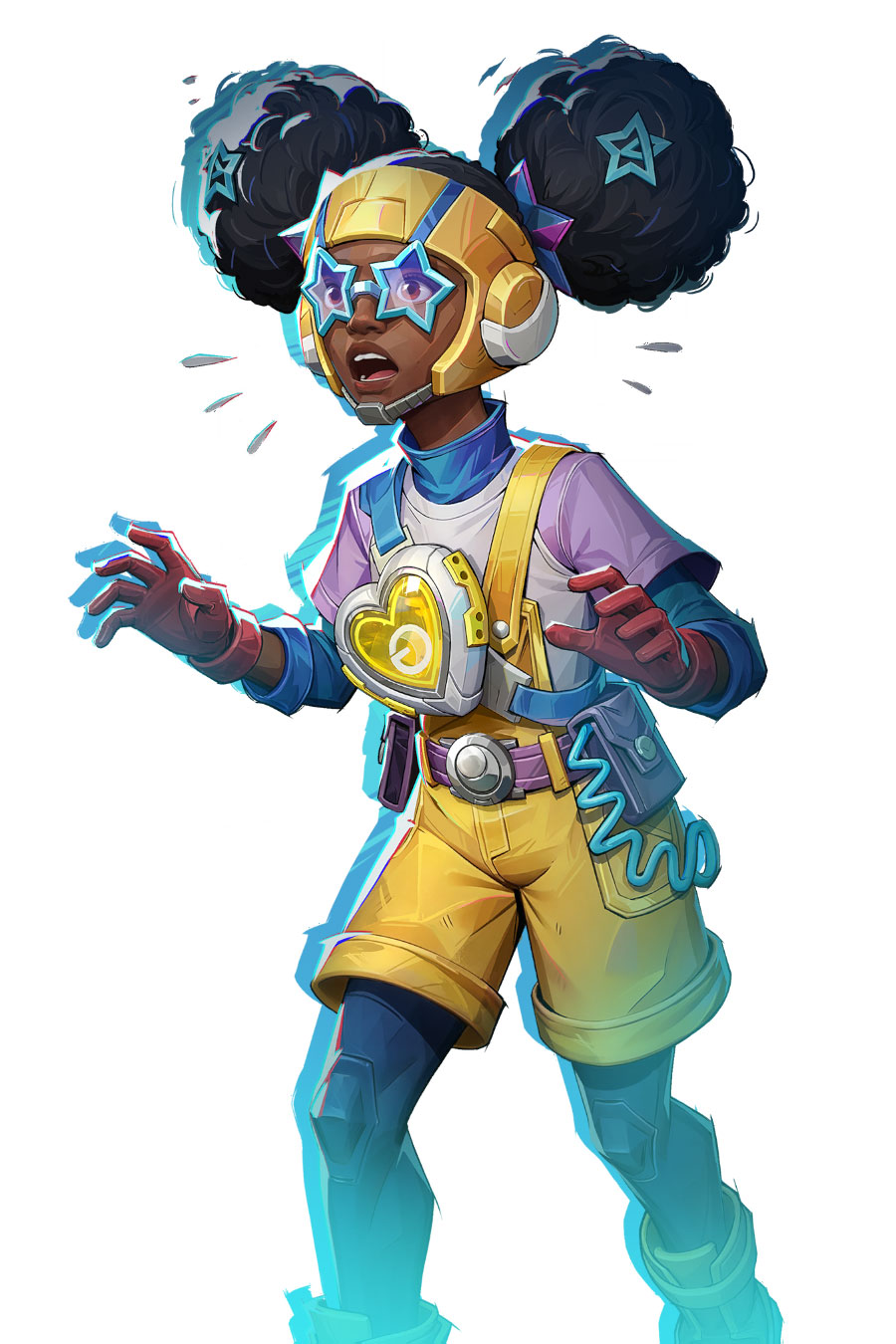 Moon Girl Art from Marvel Rivals