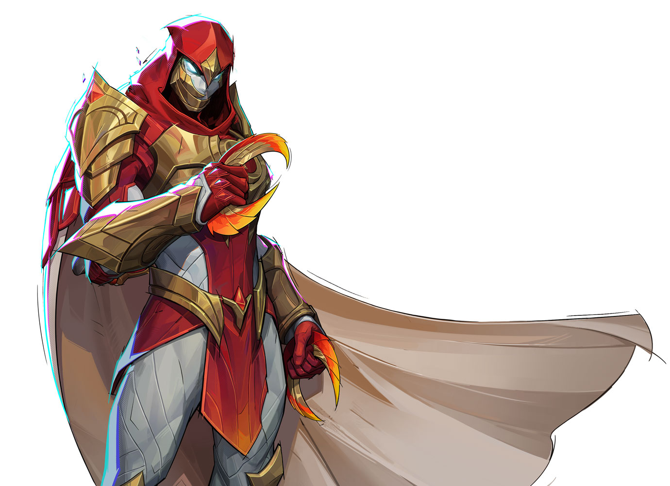 Moon Knight, Phoenix Knight Art from Marvel Rivals