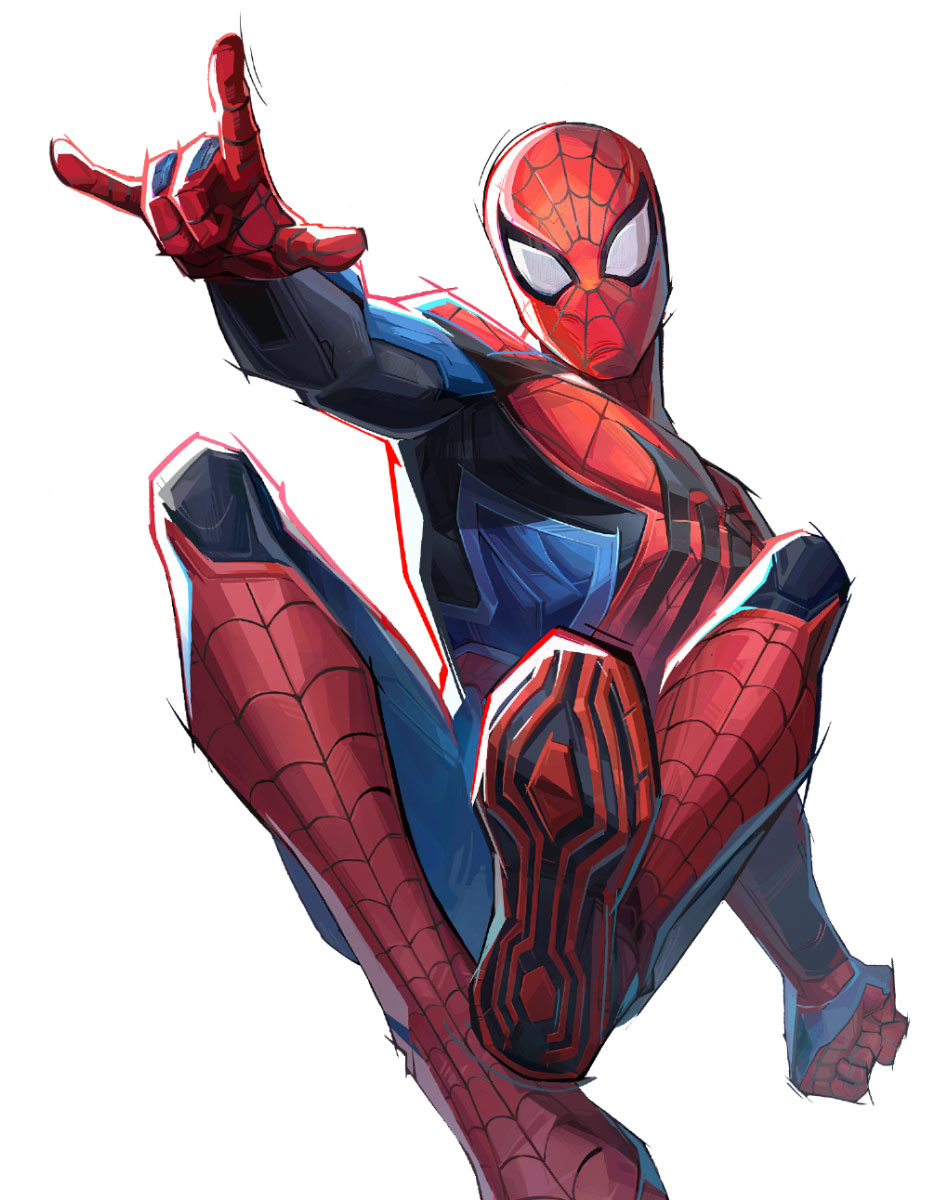 Spider Man Artwork from Marvel Rivals