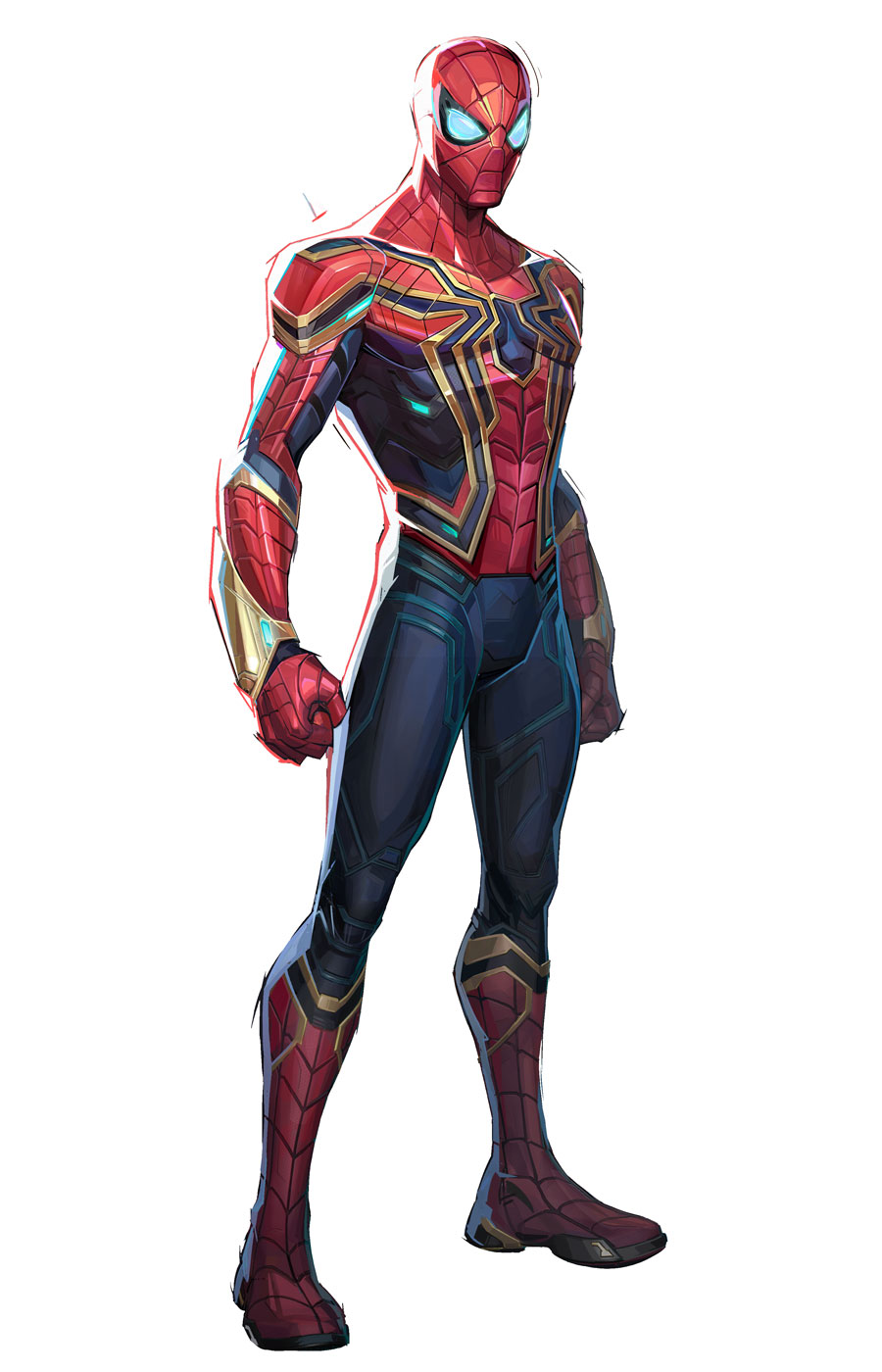 Spider Man, No Way Home Art from Marvel Rivals