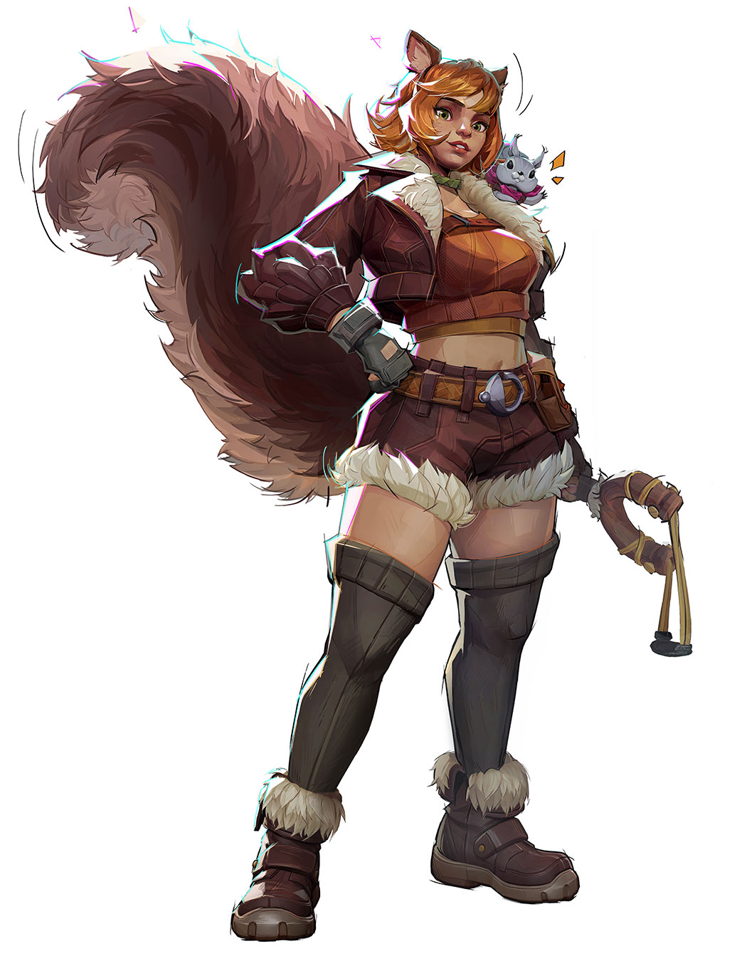 Squirrel Girl Art from Marvel Rivals