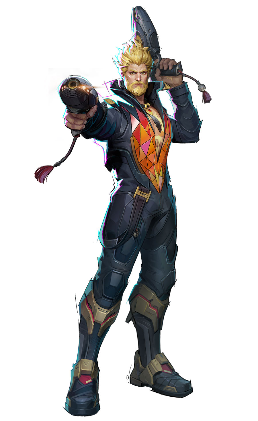 Star-Lord, Master of the Sun Art from Marvel Rivals