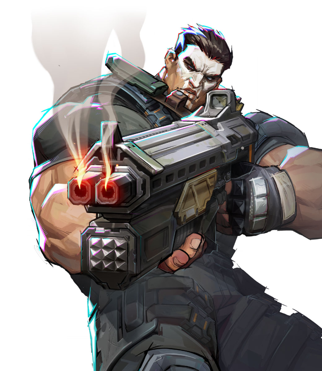 The Punisher Artwork from Marvel Rivals