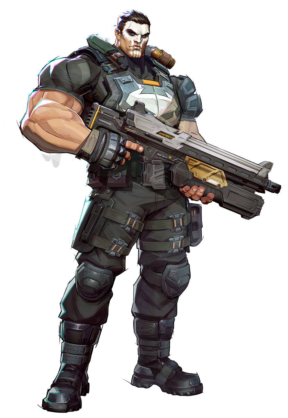The Punisher Art from Marvel Rivals