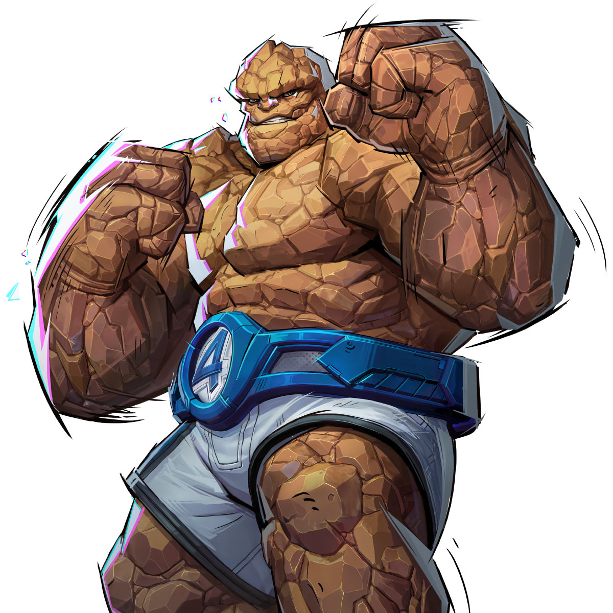 The Thing Artwork from Marvel Rivals