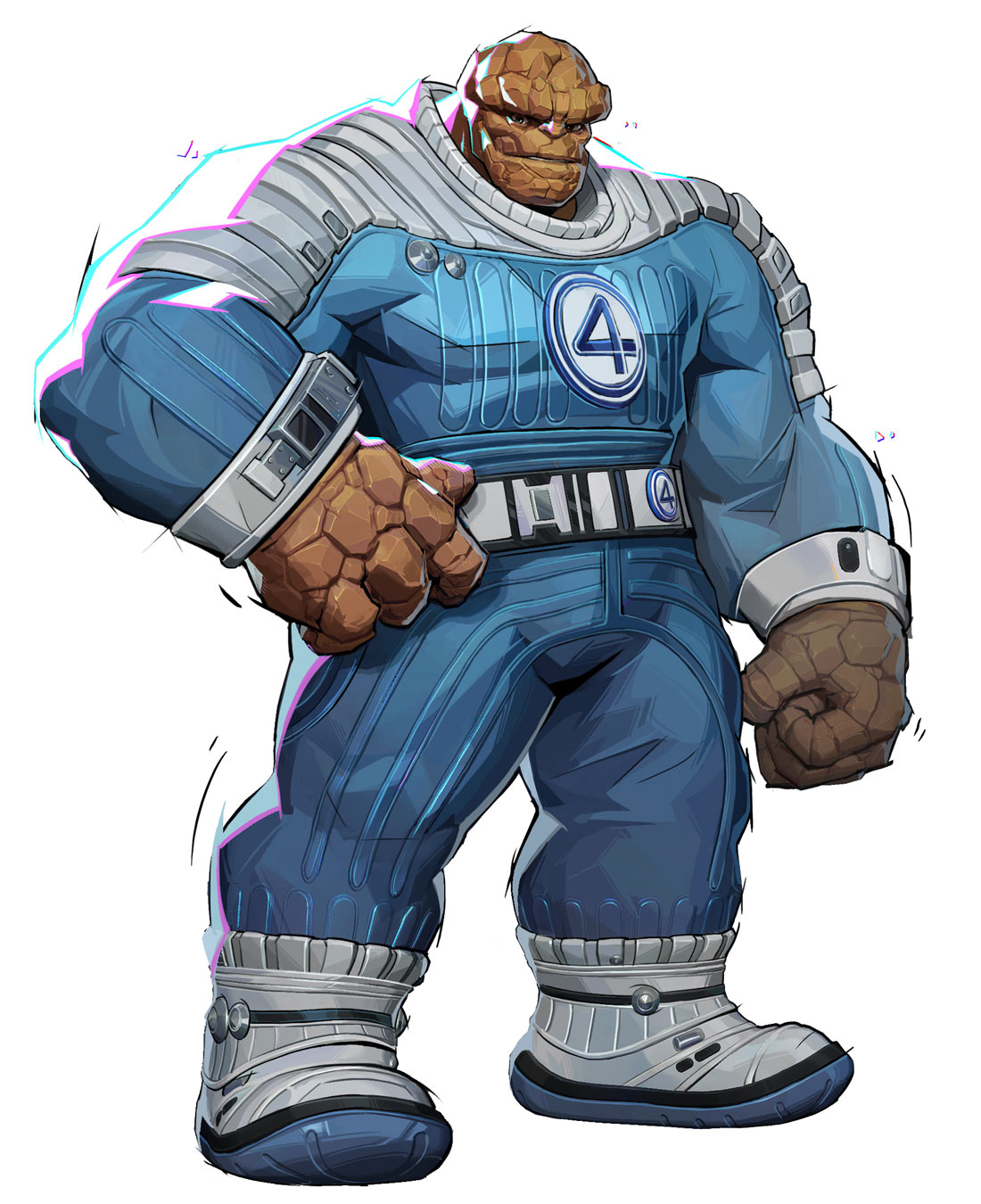 The Thing, First Steps Art from Marvel Rivals