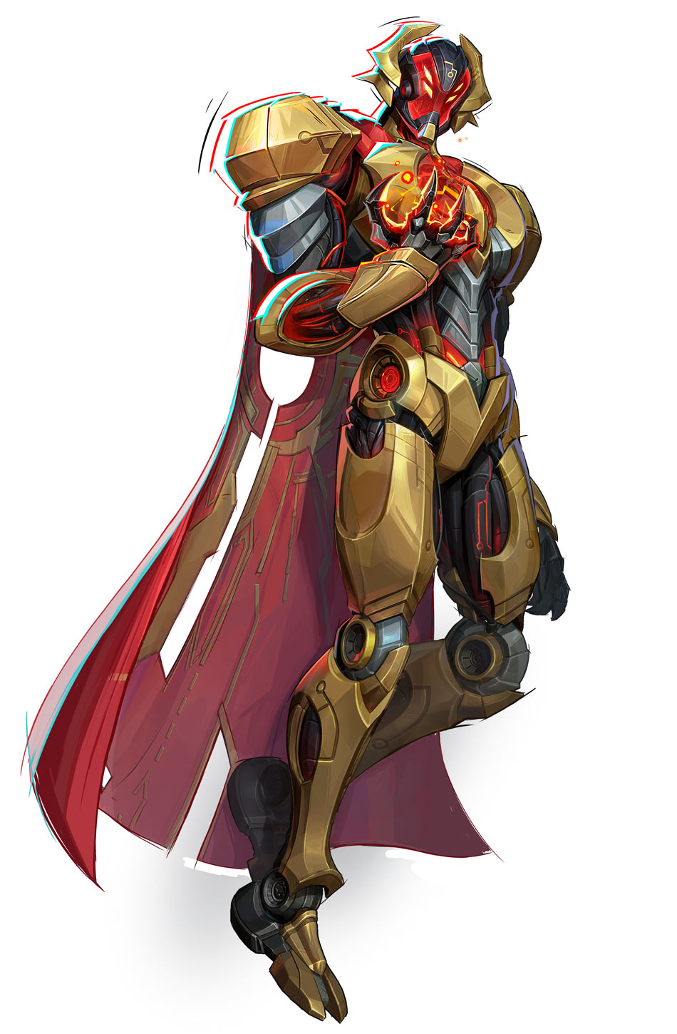 Ultron, X-Tron Art from Marvel Rivals