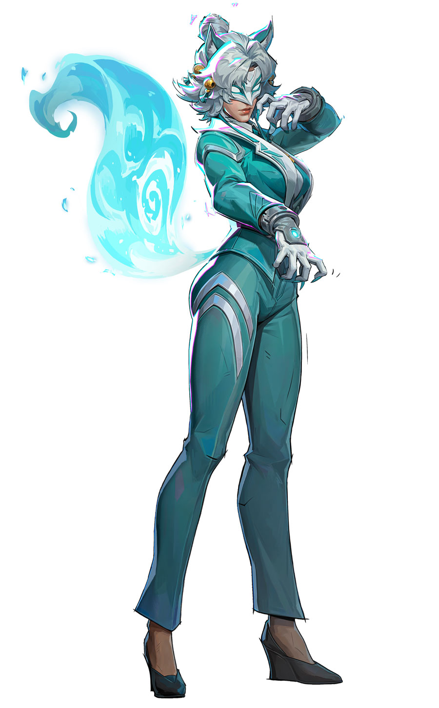 White Fox Art from Marvel Rivals