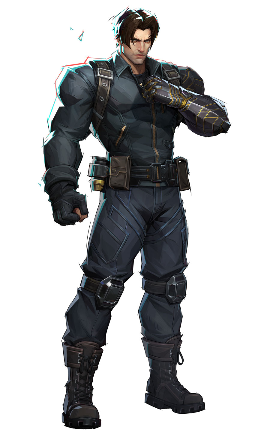 Winter Soldier, Thunderbolts Art from Marvel Rivals