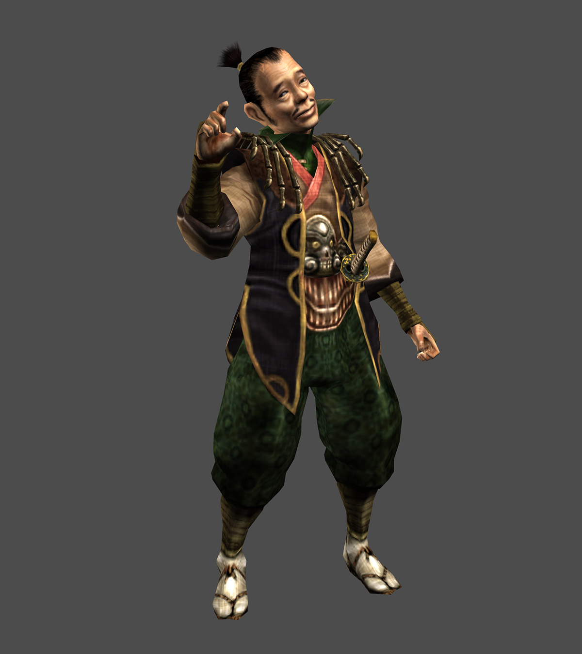 Hideyoshi Toyotomi Render from Onimusha 2: Samurai's Destiny