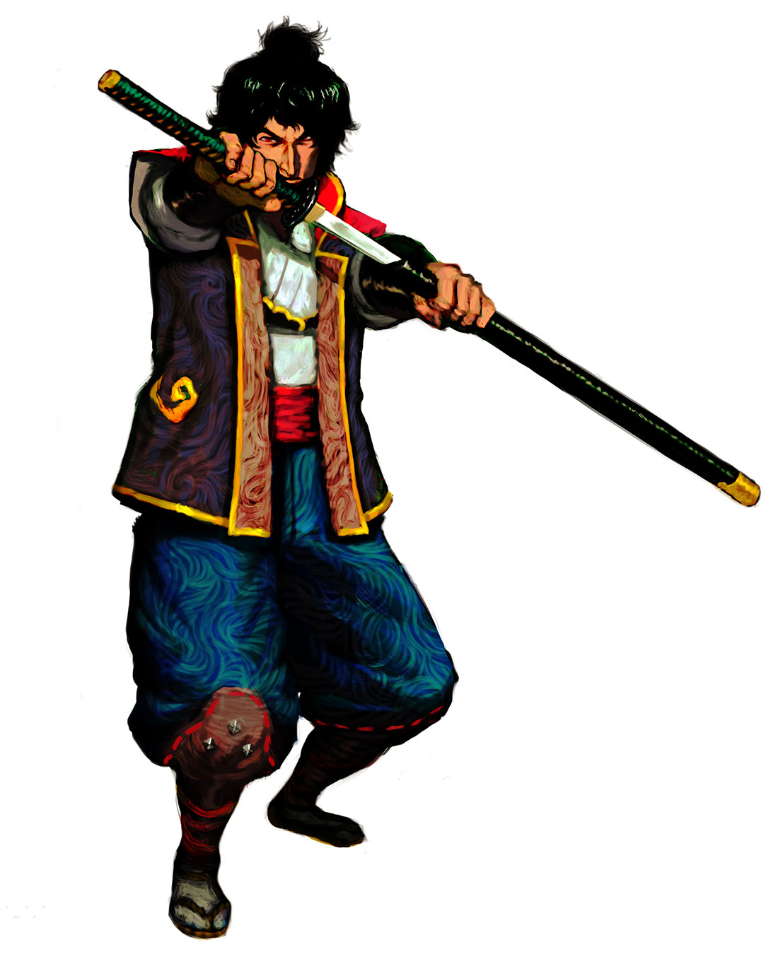 Jubei Yagyu Art from Onimusha 2: Samurai's Destiny