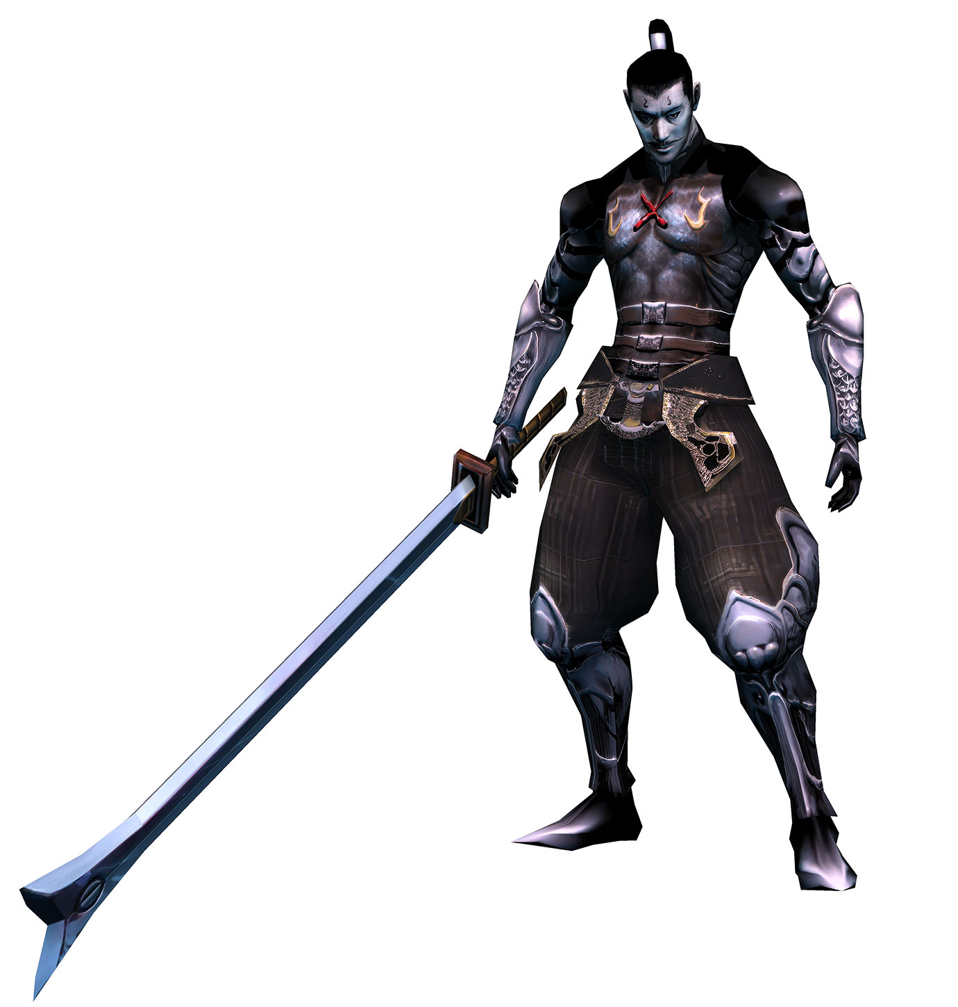 Nobunaga Render from Onimusha 2: Samurai's Destiny