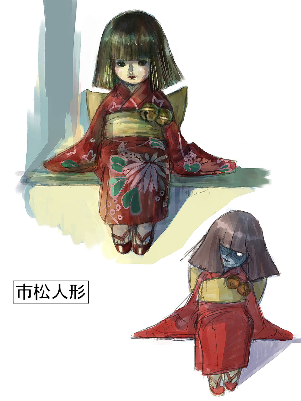Ayame Ichimatsu Doll Art from Onimusha: Warlords