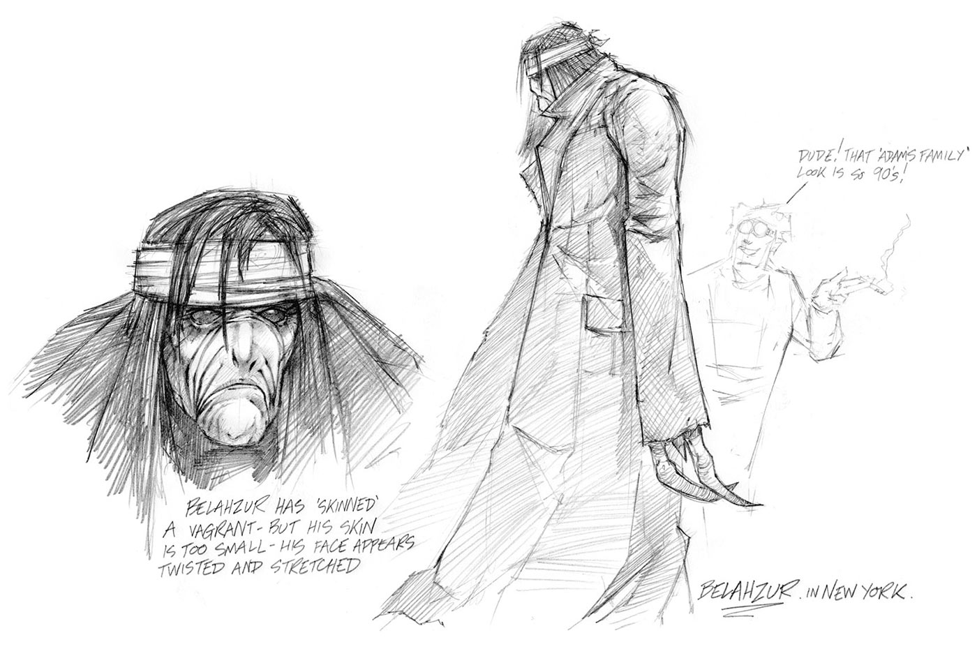 Belahzur Human Skin Concept Art from Primal