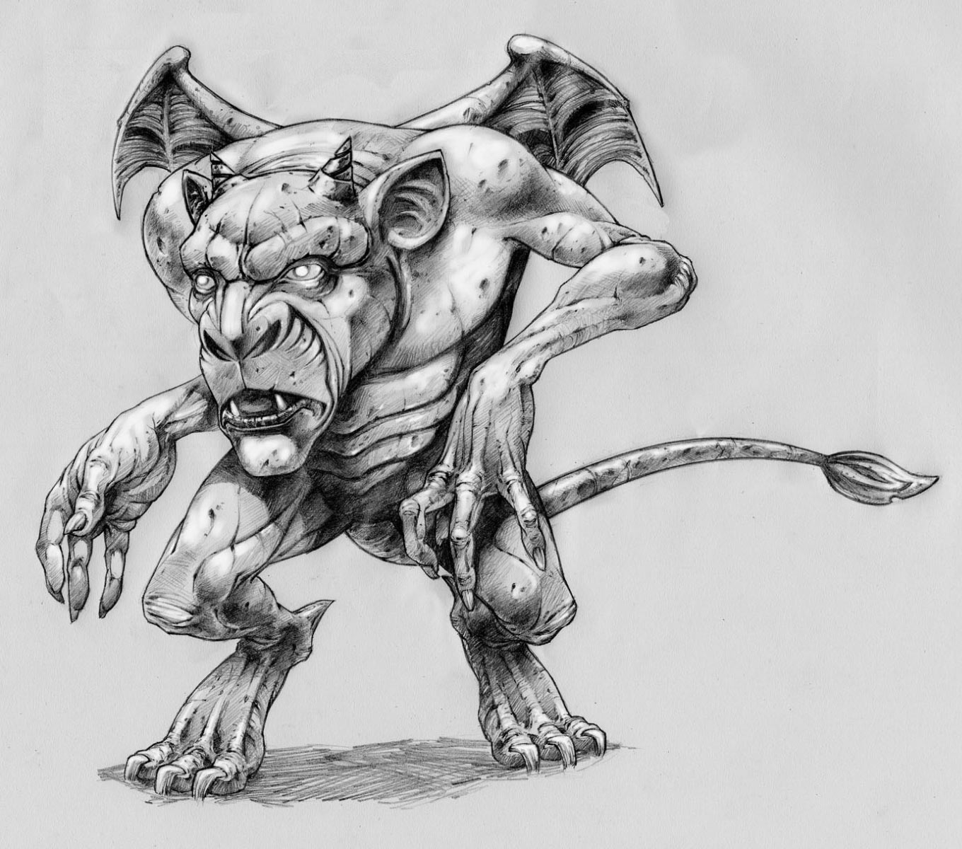 Scree Concept Art from Primal