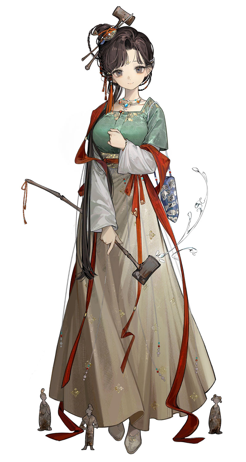 Jiu Niangzi Art from Reverse: 1999