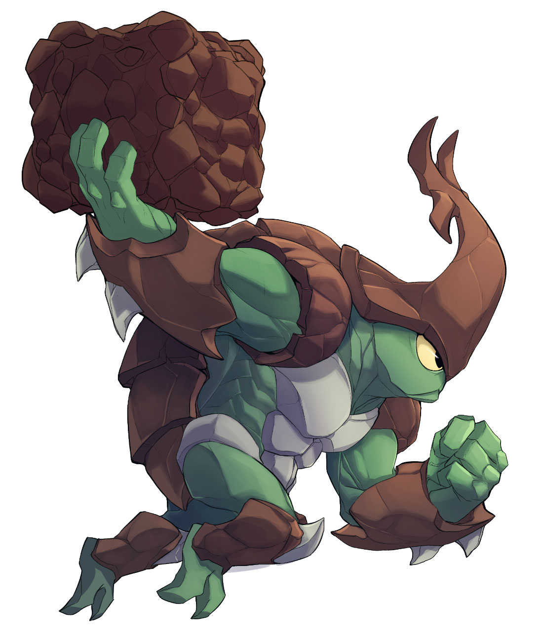 Kragg Art from Rivals of Aether
