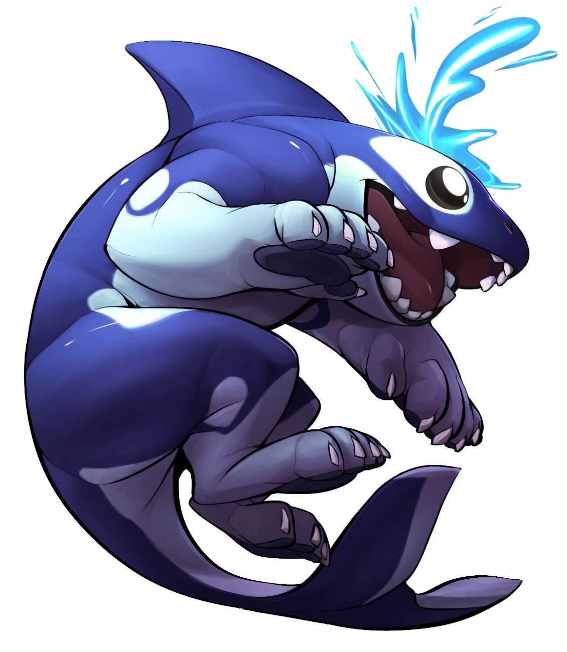 Orcane Art from Rivals of Aether