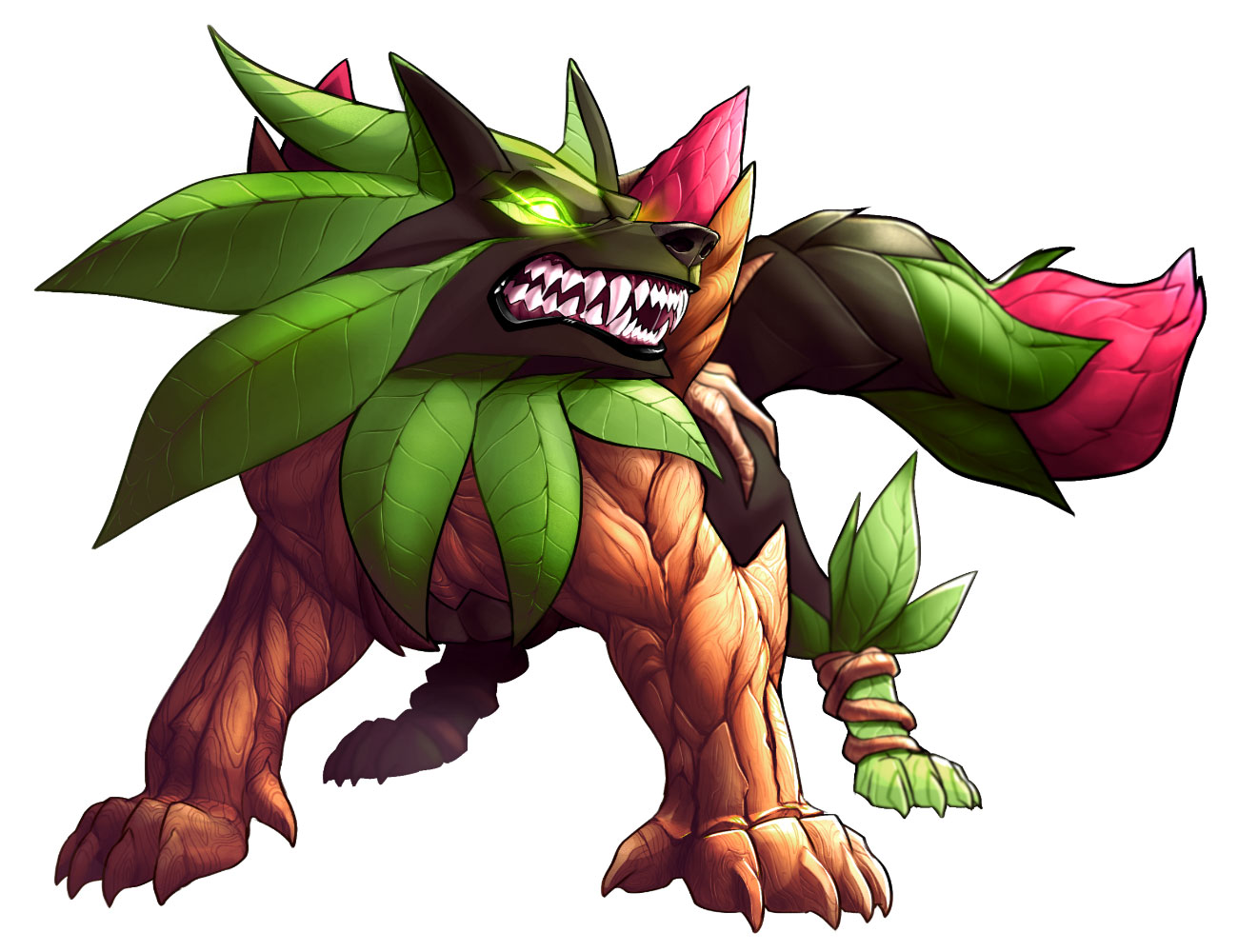 Sylvanos Splash Art from Rivals of Aether