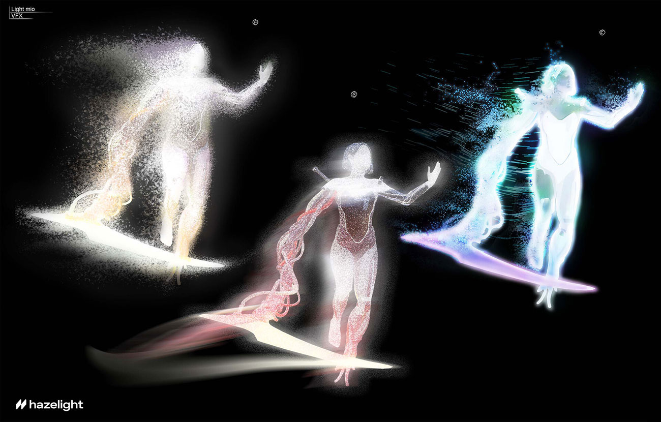 Light Mio VFX Art from Split Fiction