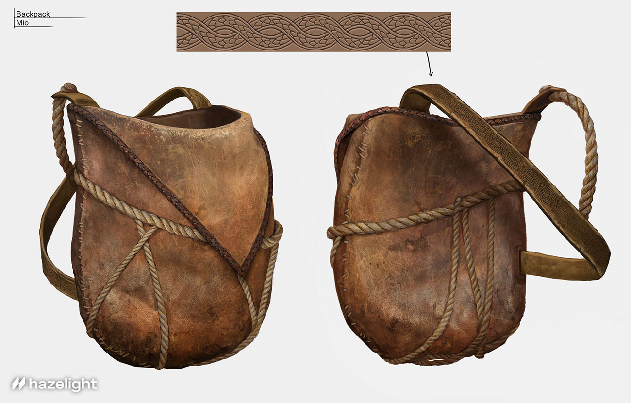 Mio Backpack Art from Split Fiction