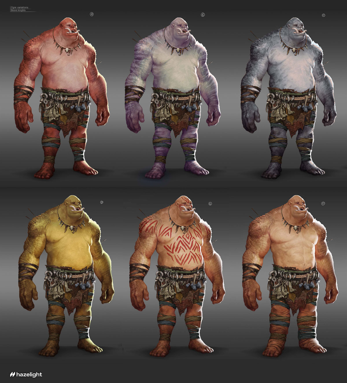 Ogre Variations Art from Split Fiction