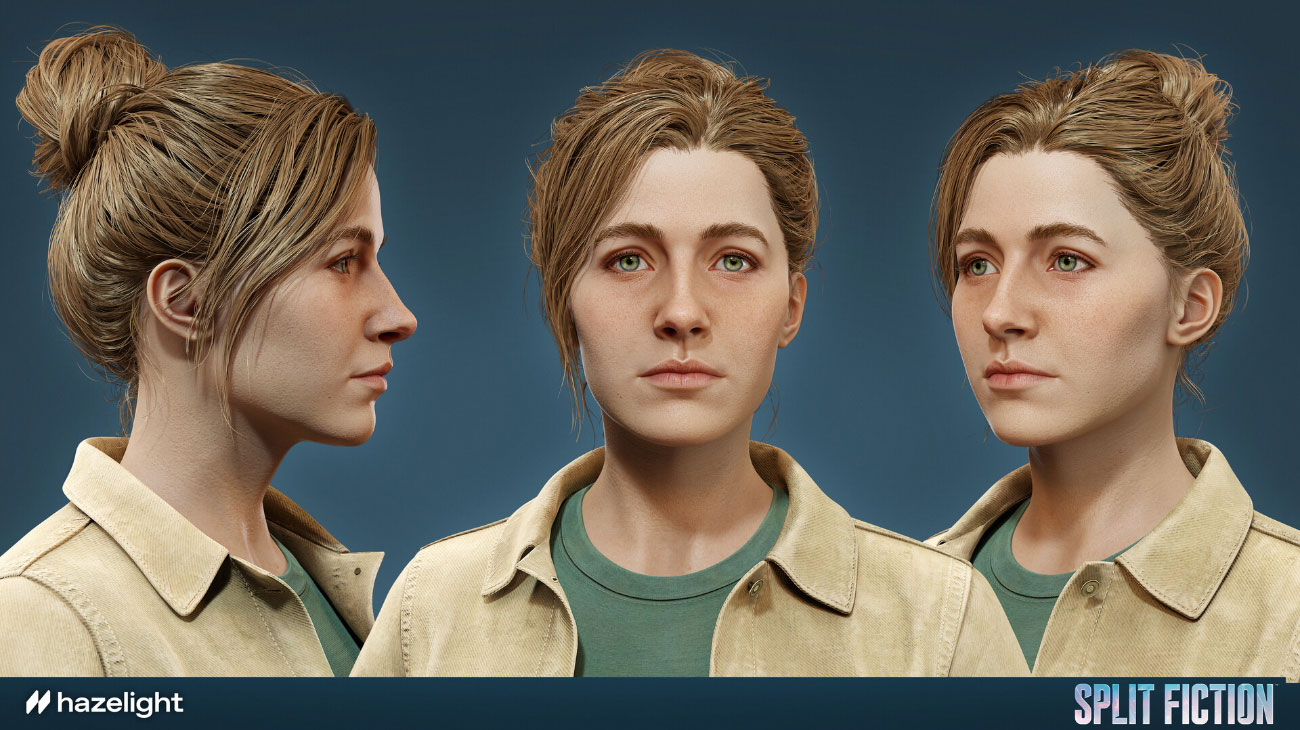 Zoe Face Render from Split Fiction