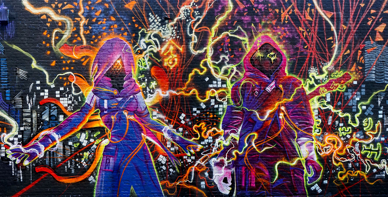 Graffiti Art from Scarlet Nexus