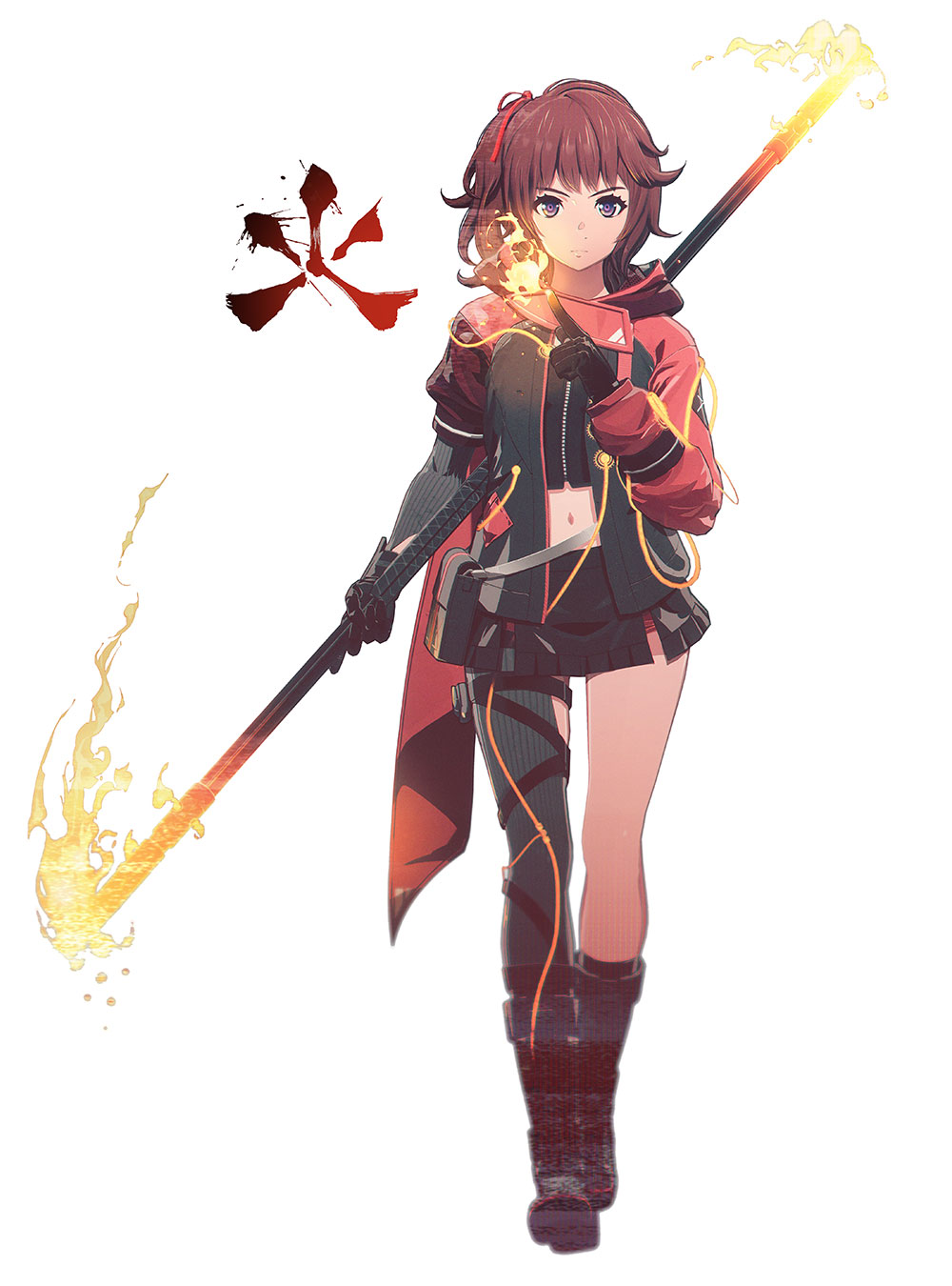 Hanabi Ichijo Art from Scarlet Nexus