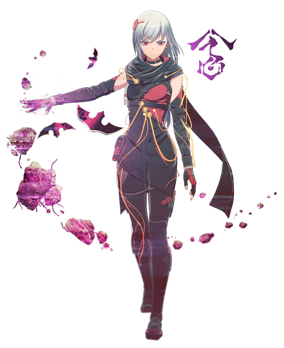 Kasane Randall Art from Scarlet Nexus
