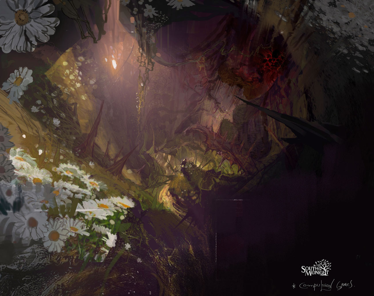 Benjy Interior Concept Art from South of Midnight