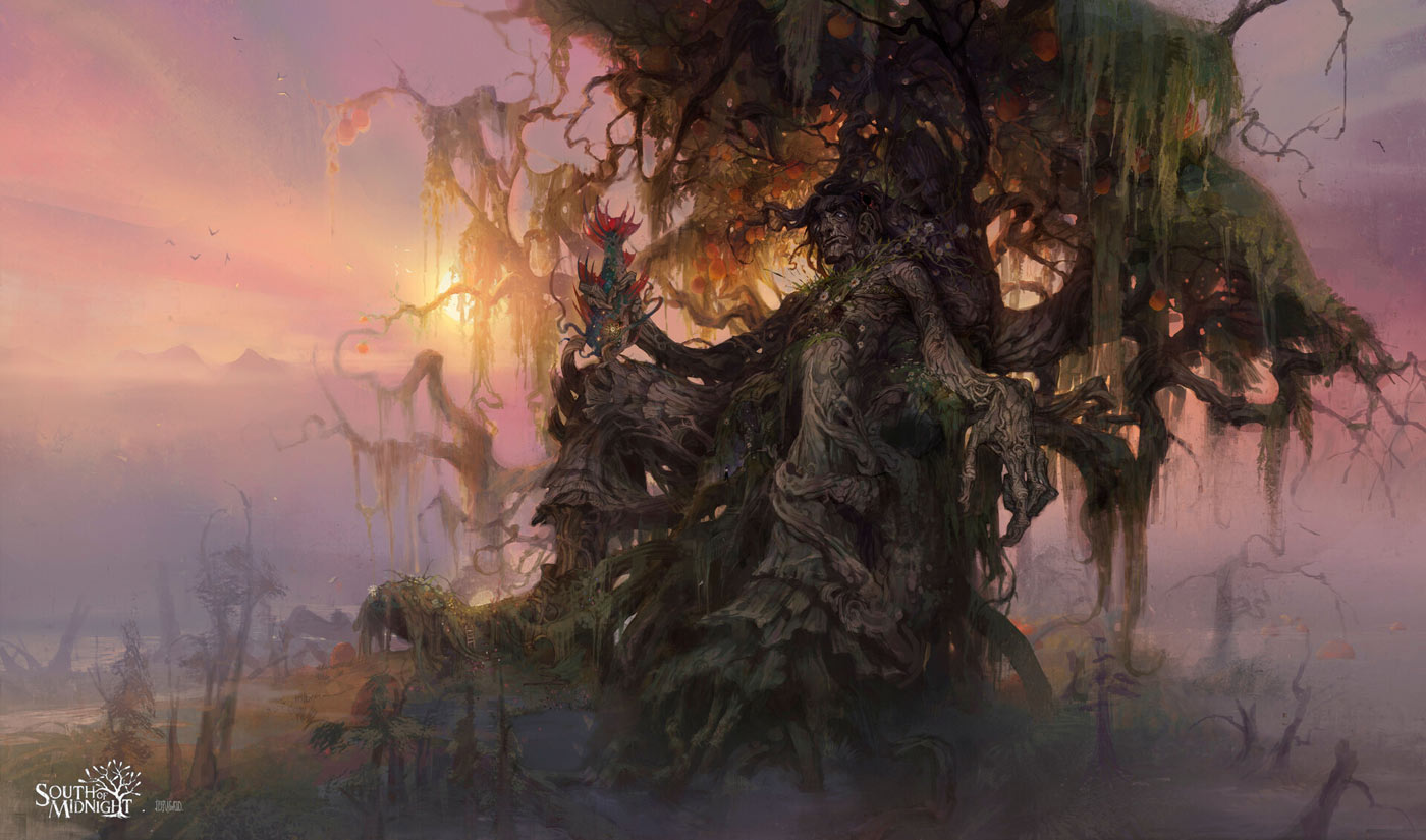 Benjy the Tree Art from South of Midnight