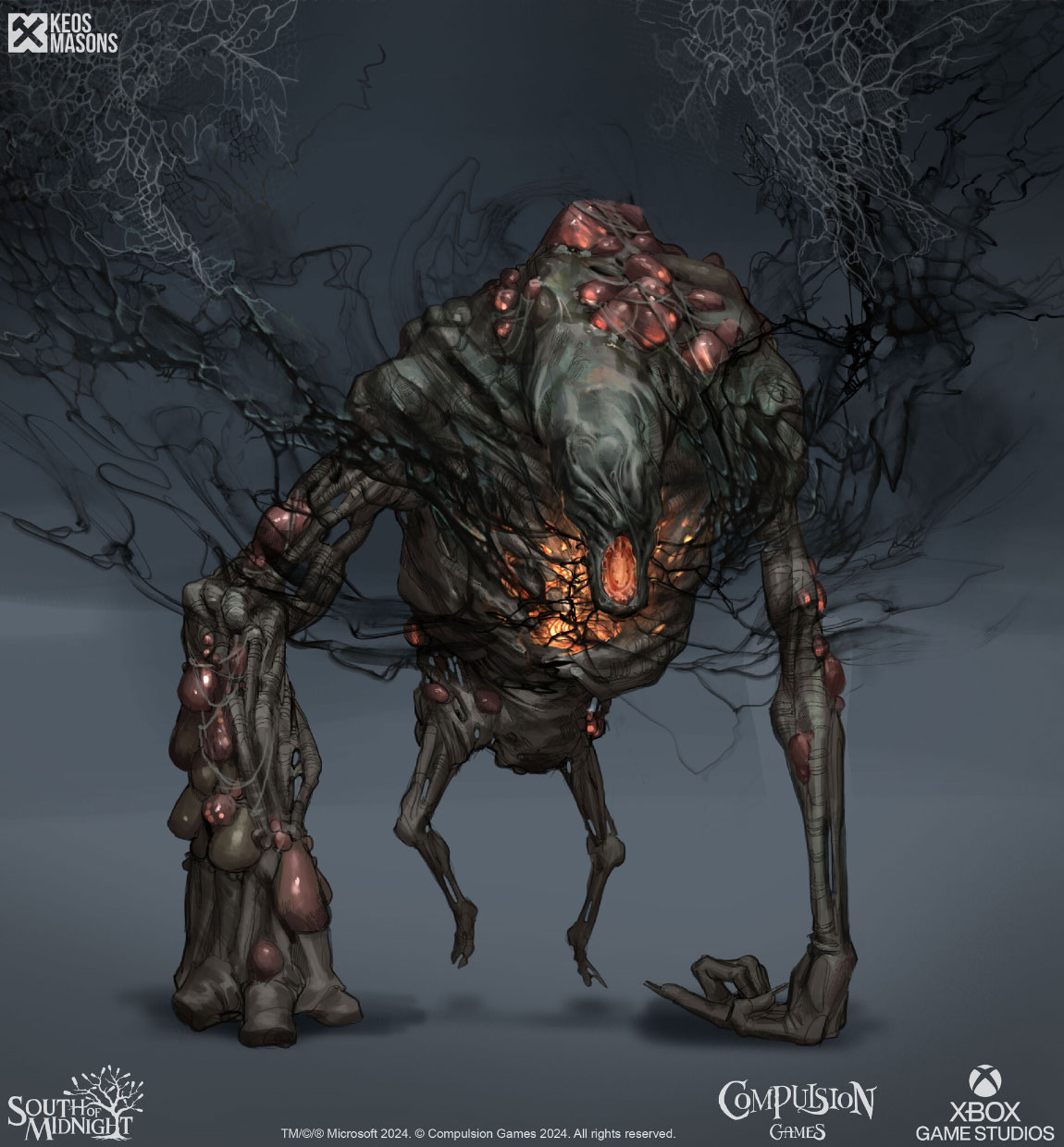 Brute Haint Concept Art from South of Midnight