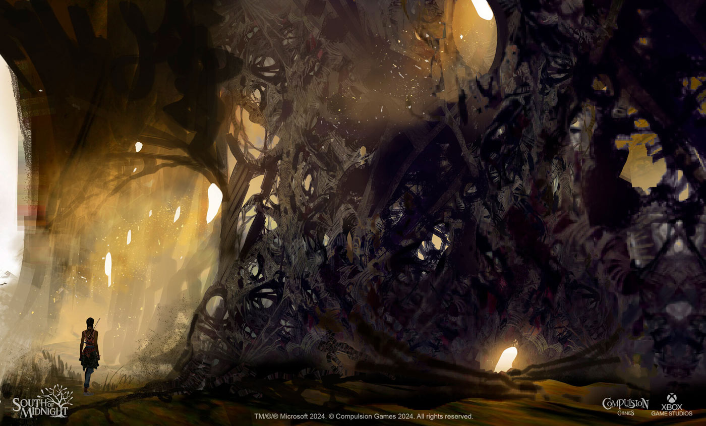 Corruption Concept Art from South of Midnight