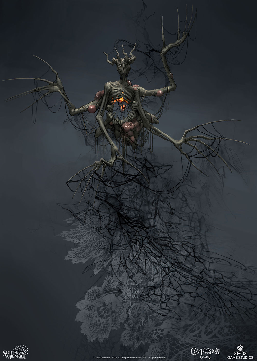 Healer Haint Concept Art from South of Midnight