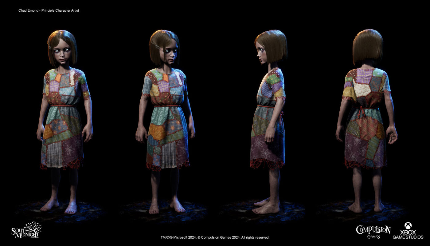 Stain Kid Render from South of Midnight
