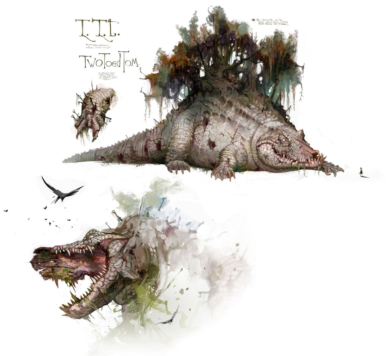 Two-Toed Tom Concept Art from South of Midnight