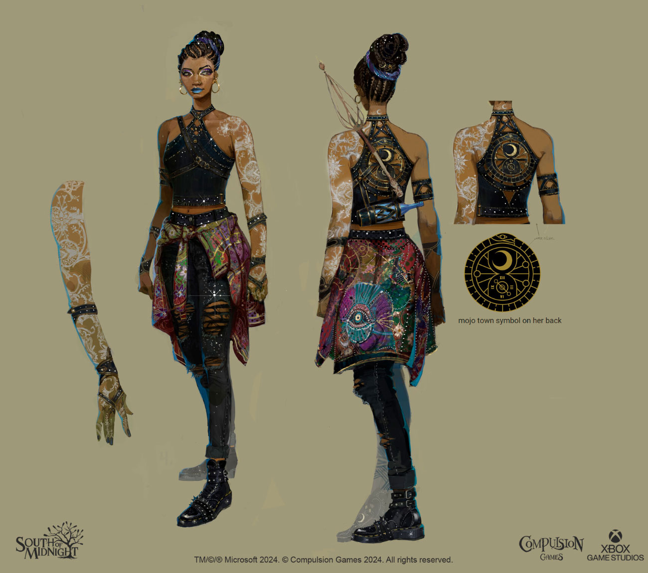 Ultimate Hazel Flood Art from South of Midnight