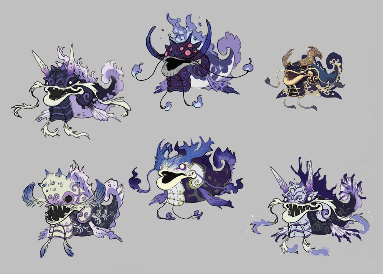 Giant Catfish Concepts from Sakuna: Of Rice and Ruin