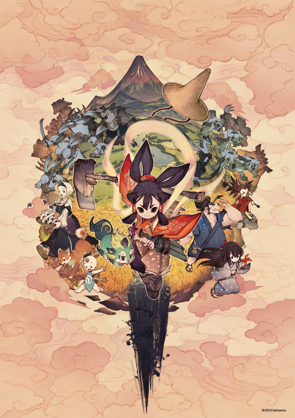 Key Art from Sakuna: Of Rice and Ruin