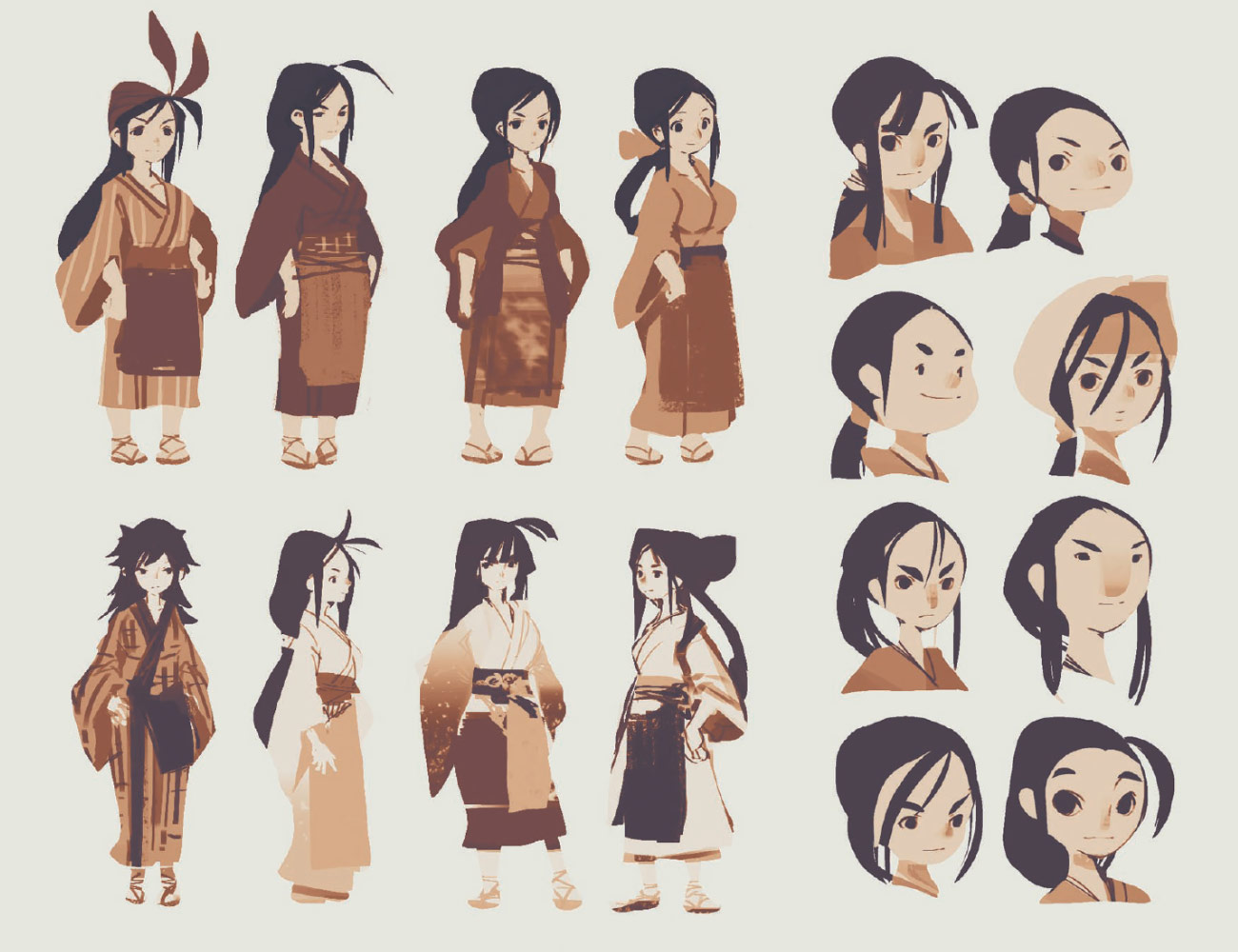Myrthe Sketches from Sakuna: Of Rice and Ruin