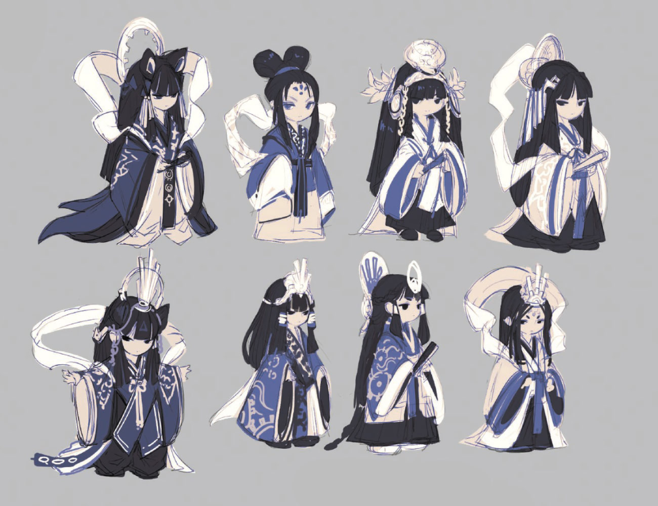 Princess Kokorowa Concept Artwork from Sakuna: Of Rice and Ruin