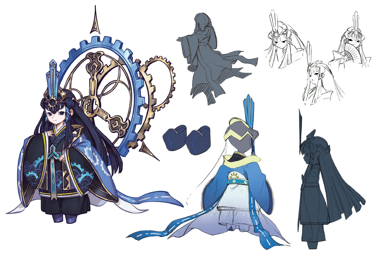 Princess Kokorowa Concept Art from Sakuna: Of Rice and Ruin
