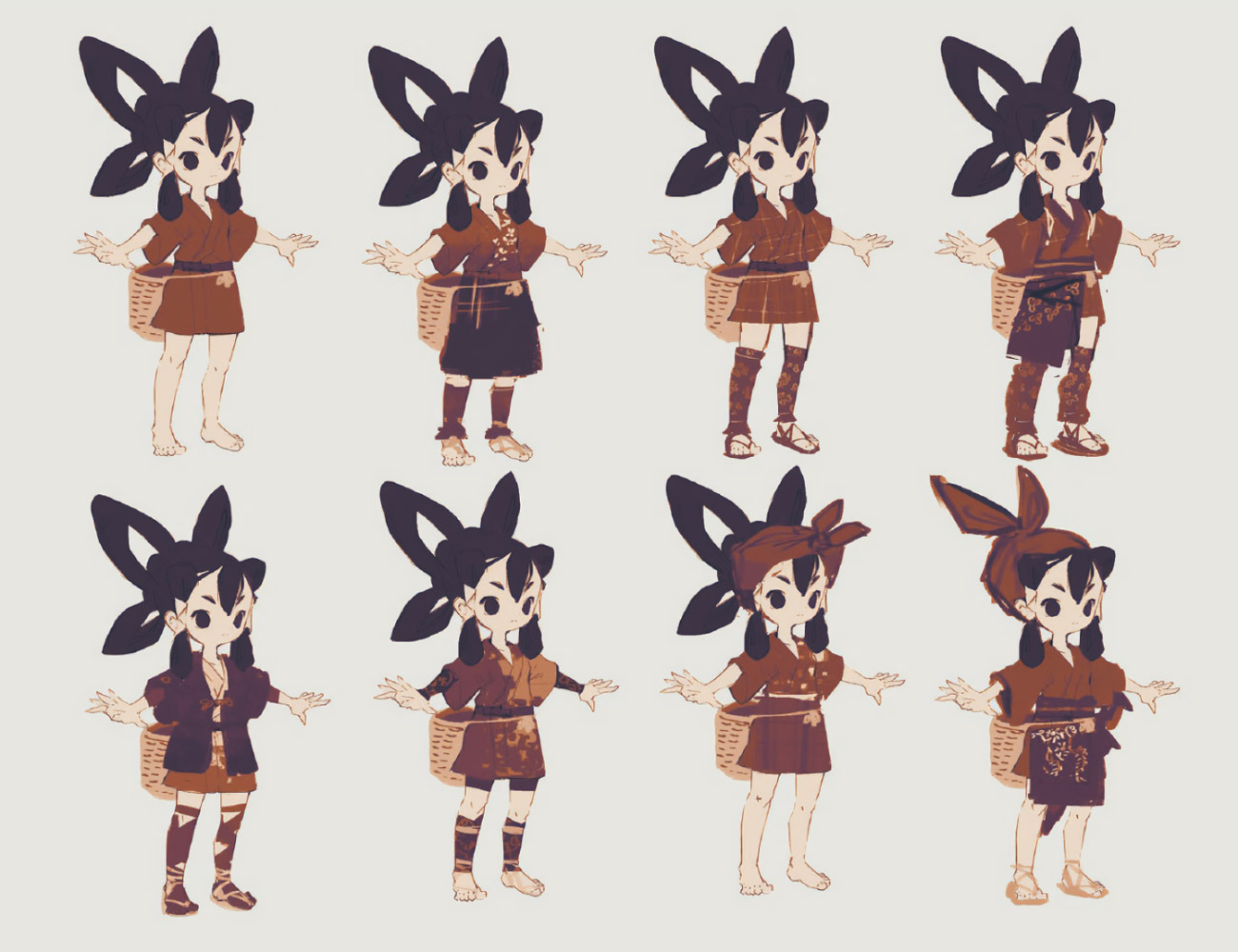 Sakuna Concept Art from Sakuna: Of Rice and Ruin