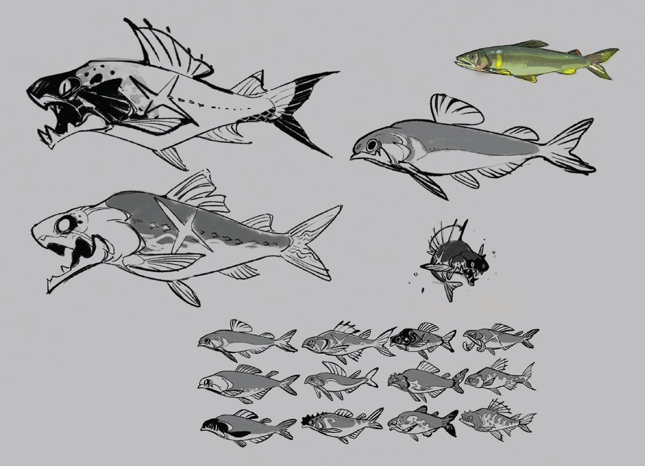 Salmon Sketches from Sakuna: Of Rice and Ruin