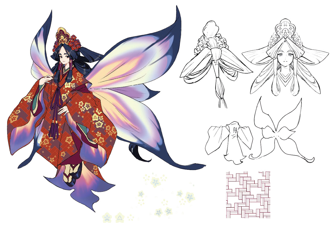 Toyohana Concept Art from Sakuna: Of Rice and Ruin