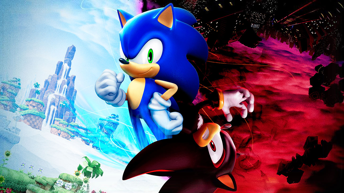 1 Million Copies Sold Art from Sonic X Shadow Generations