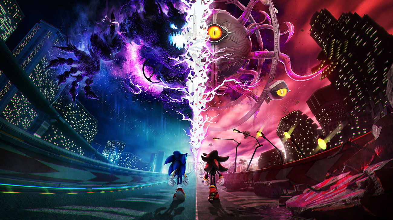 Key Artwork from Sonic X Shadow Generations