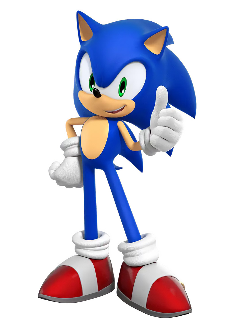 Modern Sonic Art from Sonic X Shadow Generations