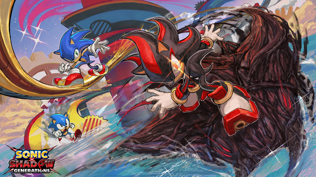 Promo Art by KornArt from Sonic X Shadow Generations